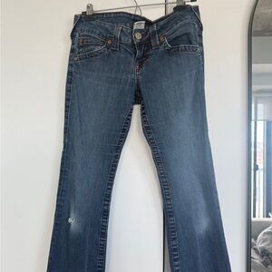 Dark Blue Flare Jeans - Classic Women’s Flared Denim